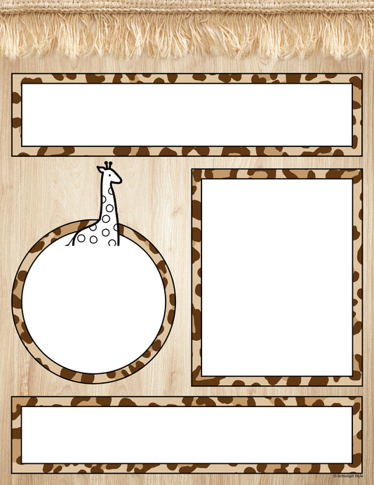 Newsletter | Safari Classroom Decor | Simply Safari |  UPRINT | Schoolgirl Style