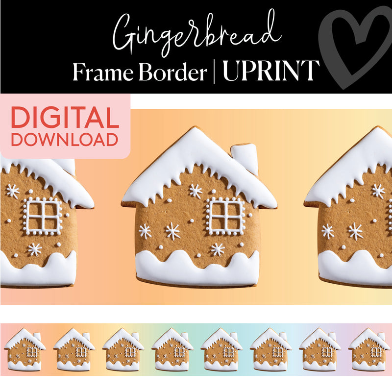 Gingerbread House | Bulletin Board Borders | Printable Classroom Decor | Schoolgirl Style