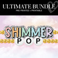 Load image into Gallery viewer, Shimmer Pop Ultimate Pre-Printed and Printable Classroom Decor Bundle
