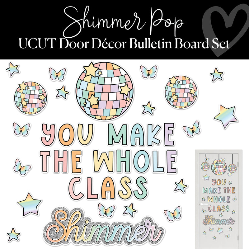 Shimmer Pop | Pre-Printed Classroom Decor Bundle | Decor To Your Door | Schoolgirl Style