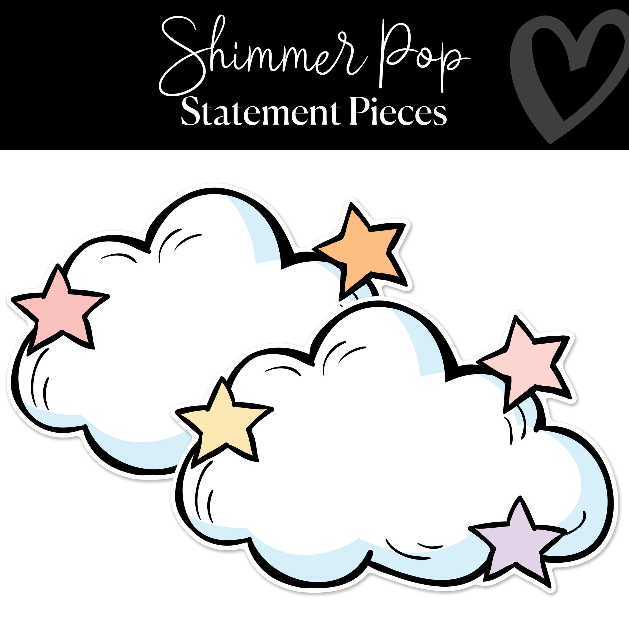 Shimmer Pop Ultimate Pre-Printed and Printable Classroom Decor Bundle