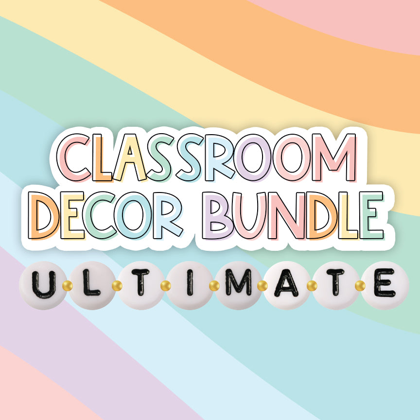 Sugar Pop Ultimate Classroom Theme Decor Bundle Decor To Your Door