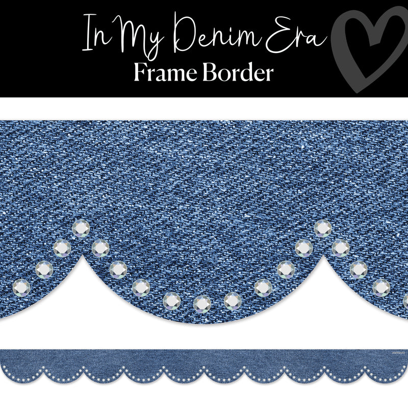 Denim Dreams Border Bundle | Bulletin Board Borders | Schoolgirl Style