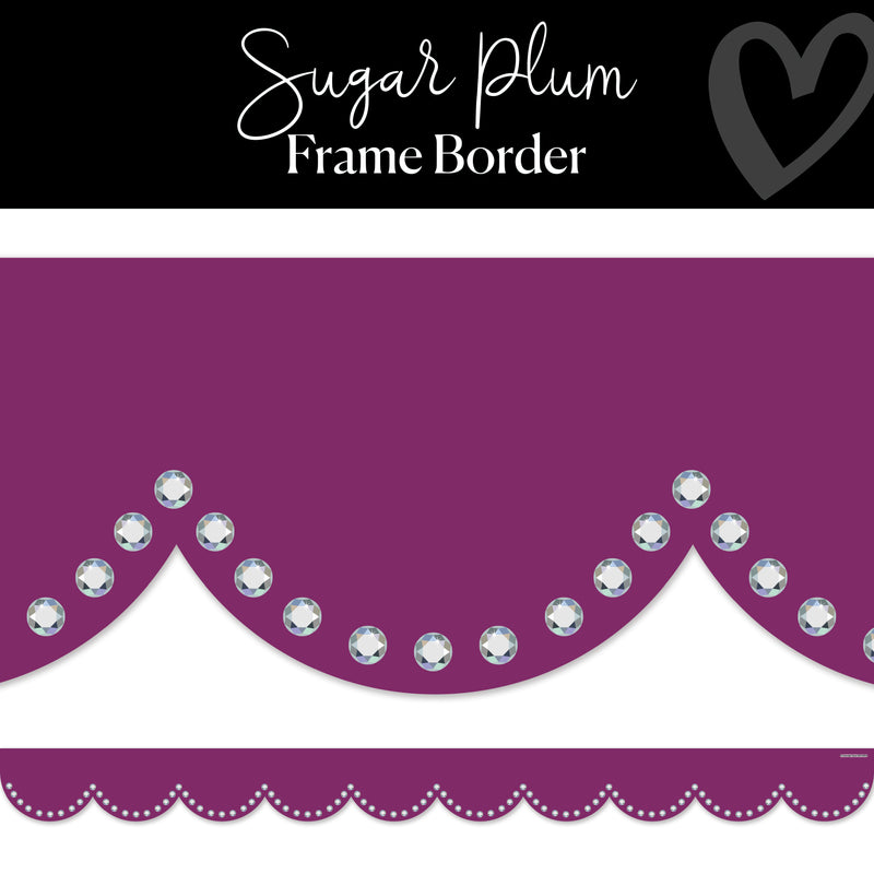 Sugar Plum | Bulletin Board Borders | Schoolgirl Style
