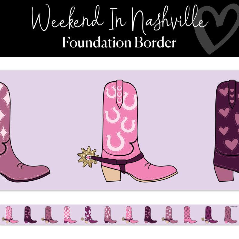 Weekend In Nashville | Bulletin Board Borders | Schoolgirl Style