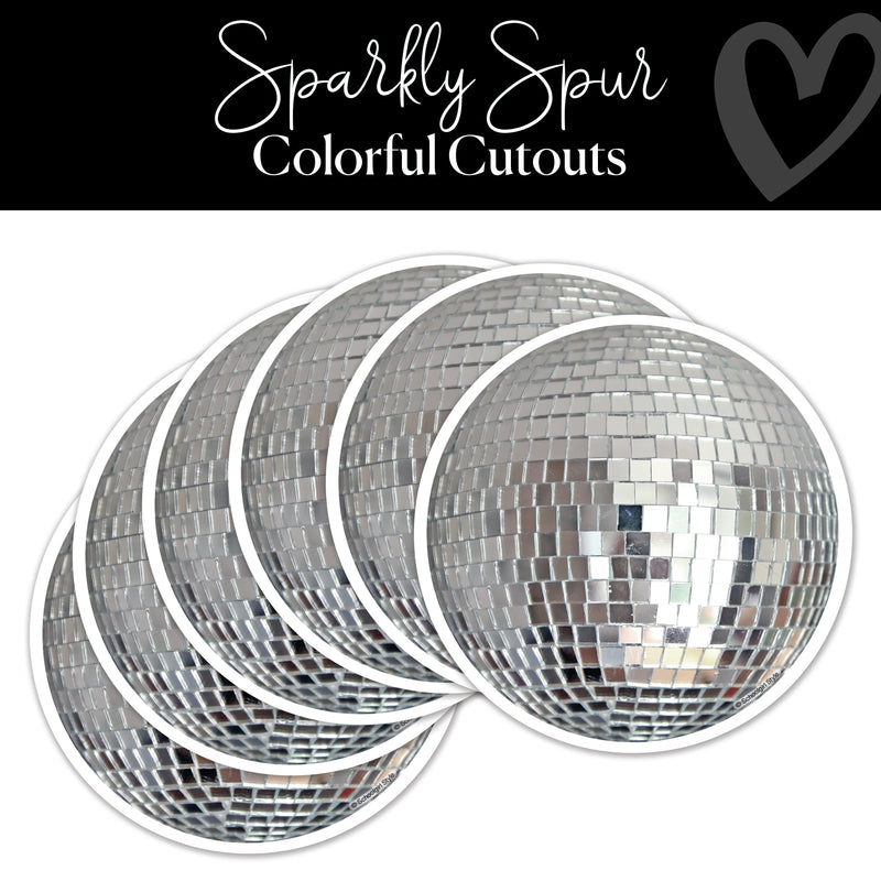 Disco Ball | Classroom Cut Outs | Sparkly Spur | Schoolgirl Style