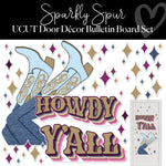 Howdy Y'all | Classroom Door Decorations | Sparkly Spur | Schoolgirl Style