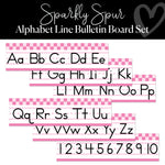 Alphabet Line | Sparkly Spur | Schoolgirl Style
