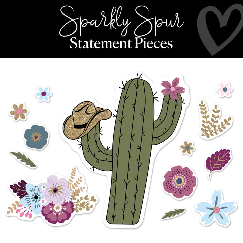 Cactus | Statement Piece | Sparkly Spur | Schoolgirl Style