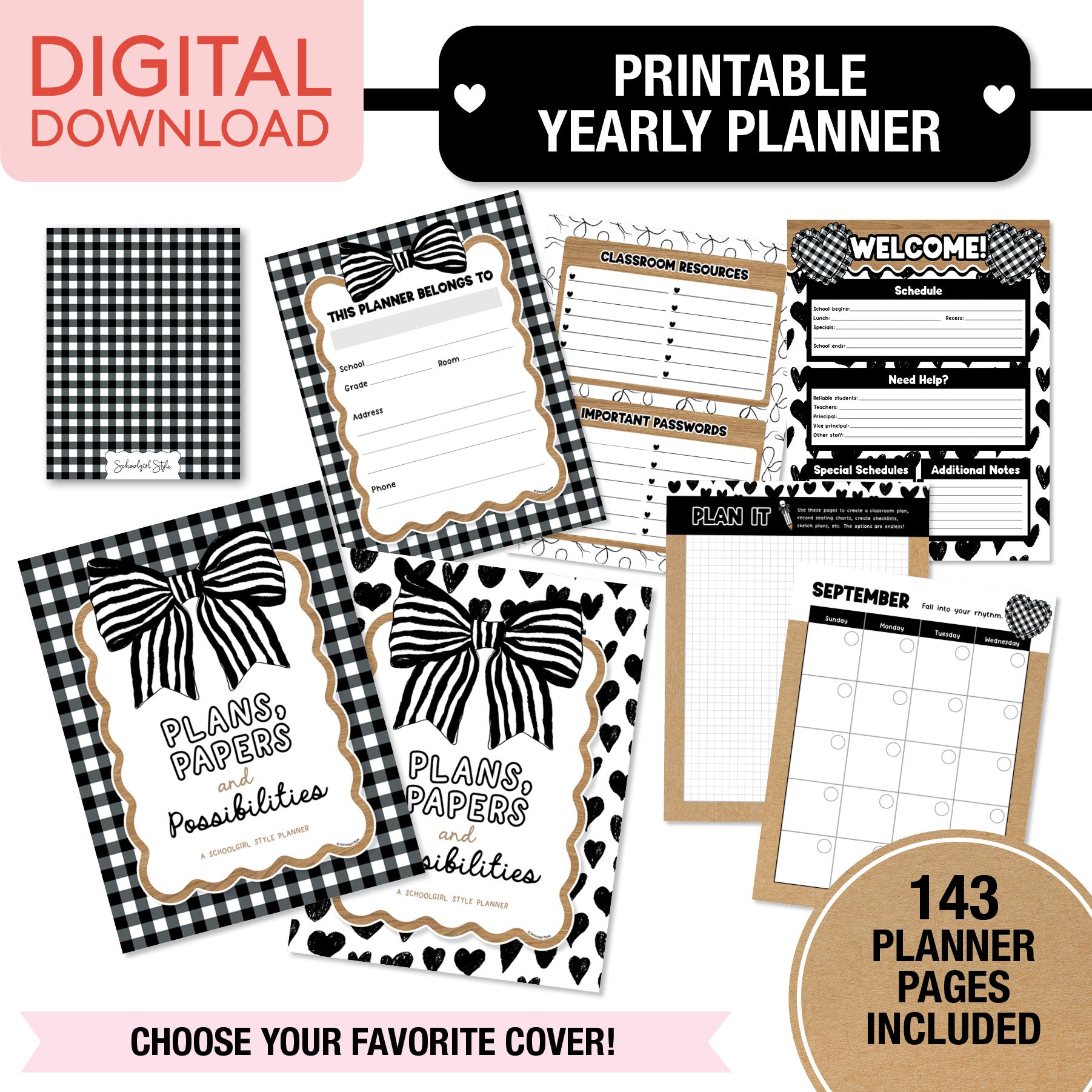 No Prep No Cut Classroom Decor Bundle | Simply Sweet