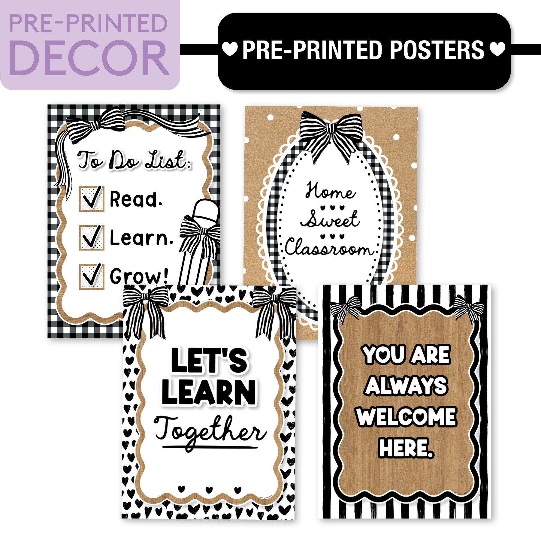 No Prep No Cut Classroom Decor Bundle | Simply Sweet