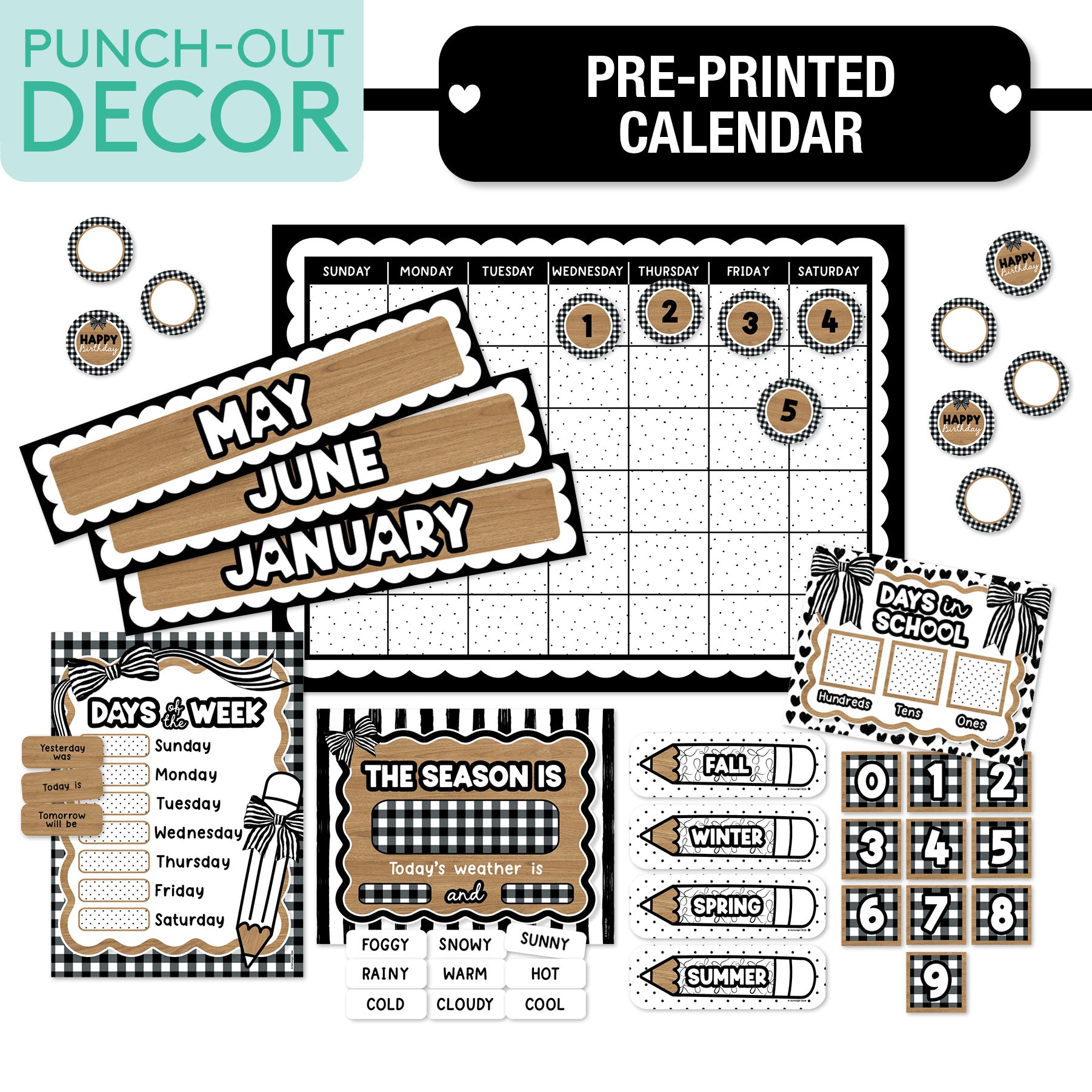 No Prep No Cut Classroom Decor Bundle | Simply Sweet
