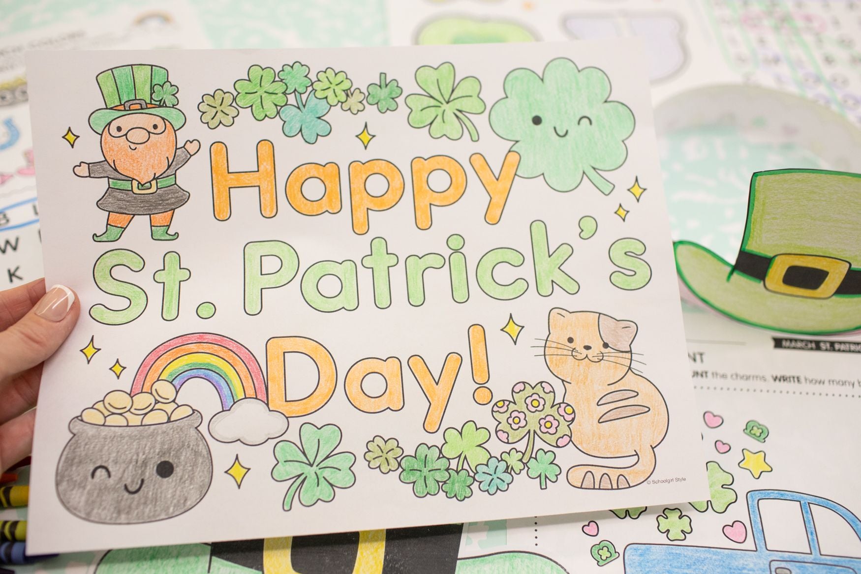 Printable March St. Patrick's Day Activity Pack