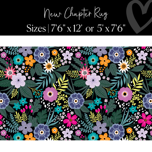 Floral Classroom Rugs | Schoolgirl Style