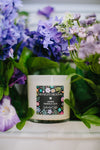 Non Toxic Candle Midnight Meadow Floral Scented Candle by Good Faith Handmade