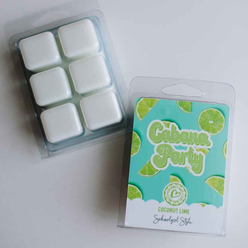 Wax Melts for the Classroom, Cabana Party, Coconut Lime Wax Melts