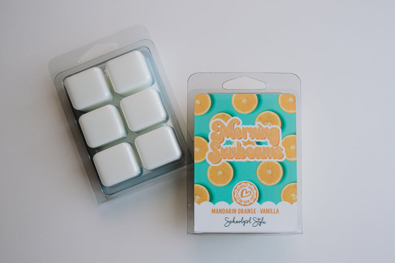 Wax Melts for the Classroom | Morning Sunbeams | Orange and Vanilla Scented Wax Melts | Non-Toxic | Schoolgirl Style
