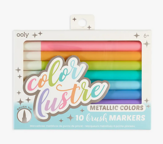 Color Lustre - Metallic Brush Markers