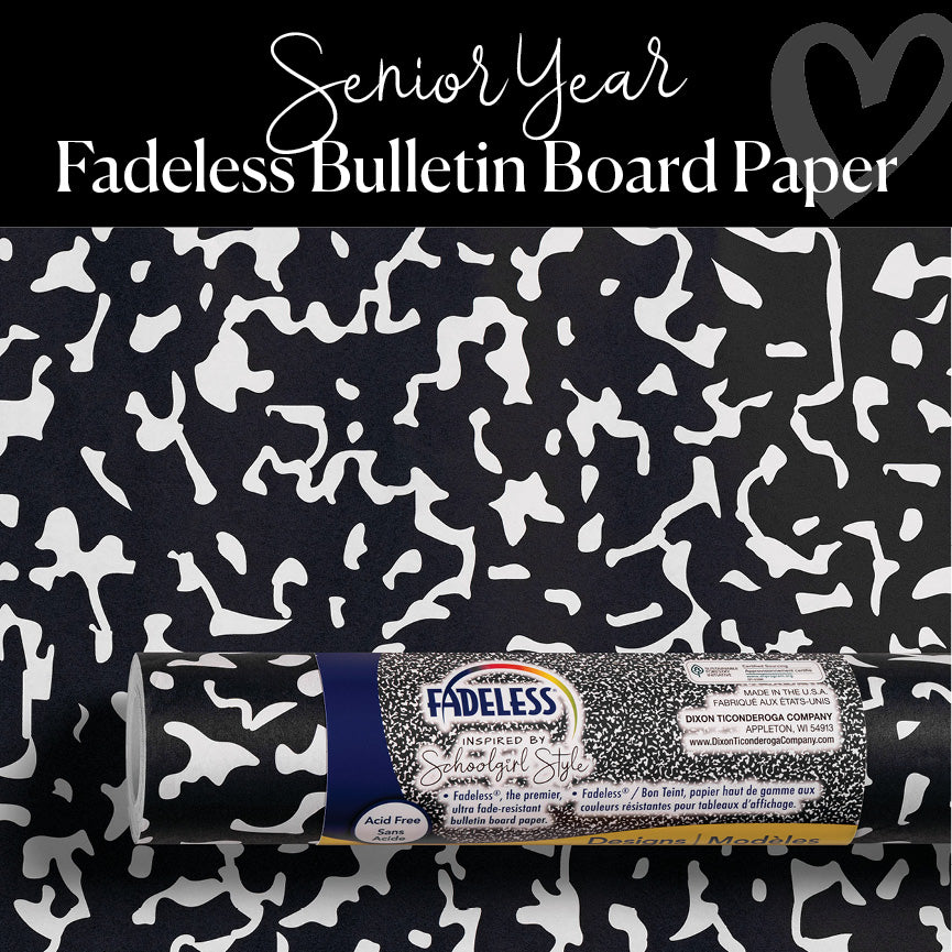 Senior Year | Composition Notebook | Bulletin Board Paper | Schoolgirl