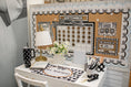 Load image into Gallery viewer, Classic Black and White Calendar Bulletin Board Set | Simply Sweet
