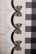Load image into Gallery viewer, Classic Black and White Striped Bows Bulletin Board Border | Simply Sweet
