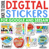 Digital Stickers Back to School Version for Google and Seesaw