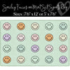 Smiley Faces on Mint Sit Spots | Classroom Rugs | Schoolgirl Style