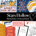 Load image into Gallery viewer, Printable Stars Hollow Reading Challenge Bundle | Autumn In Stars Hollow

