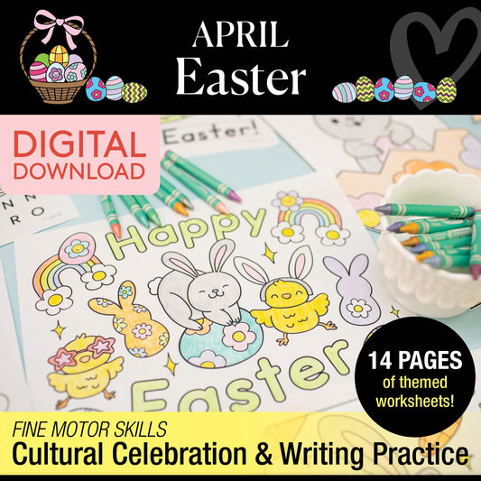 Printable April Easter Activities Pack