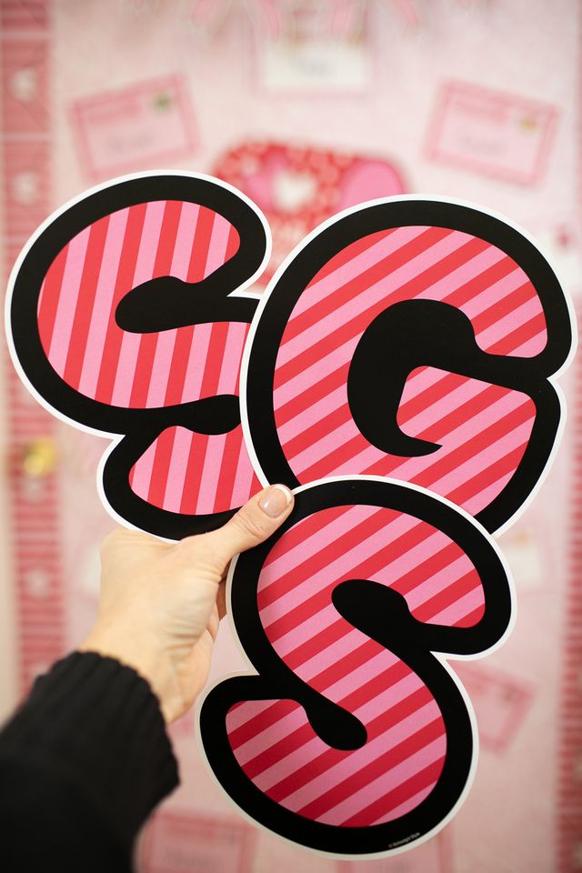 Printable Valentines Uppercase Letters | Special Edition: Valentine's Day