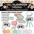 Load image into Gallery viewer, Printable Pastel Fall September Whiteboard Kit
