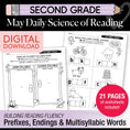 Load image into Gallery viewer, Printable Second Grade May Daily Science of Reading
