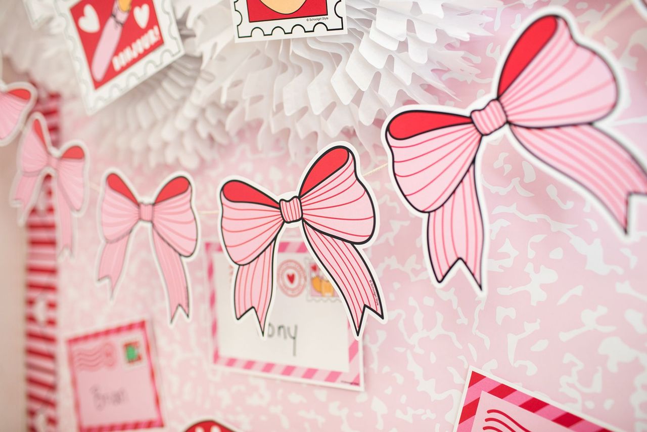 Printable Valentines Bows Cutouts | Special Edition: Valentine's Day