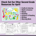 Load image into Gallery viewer, Printable Second Grade April Daily Heart Words
