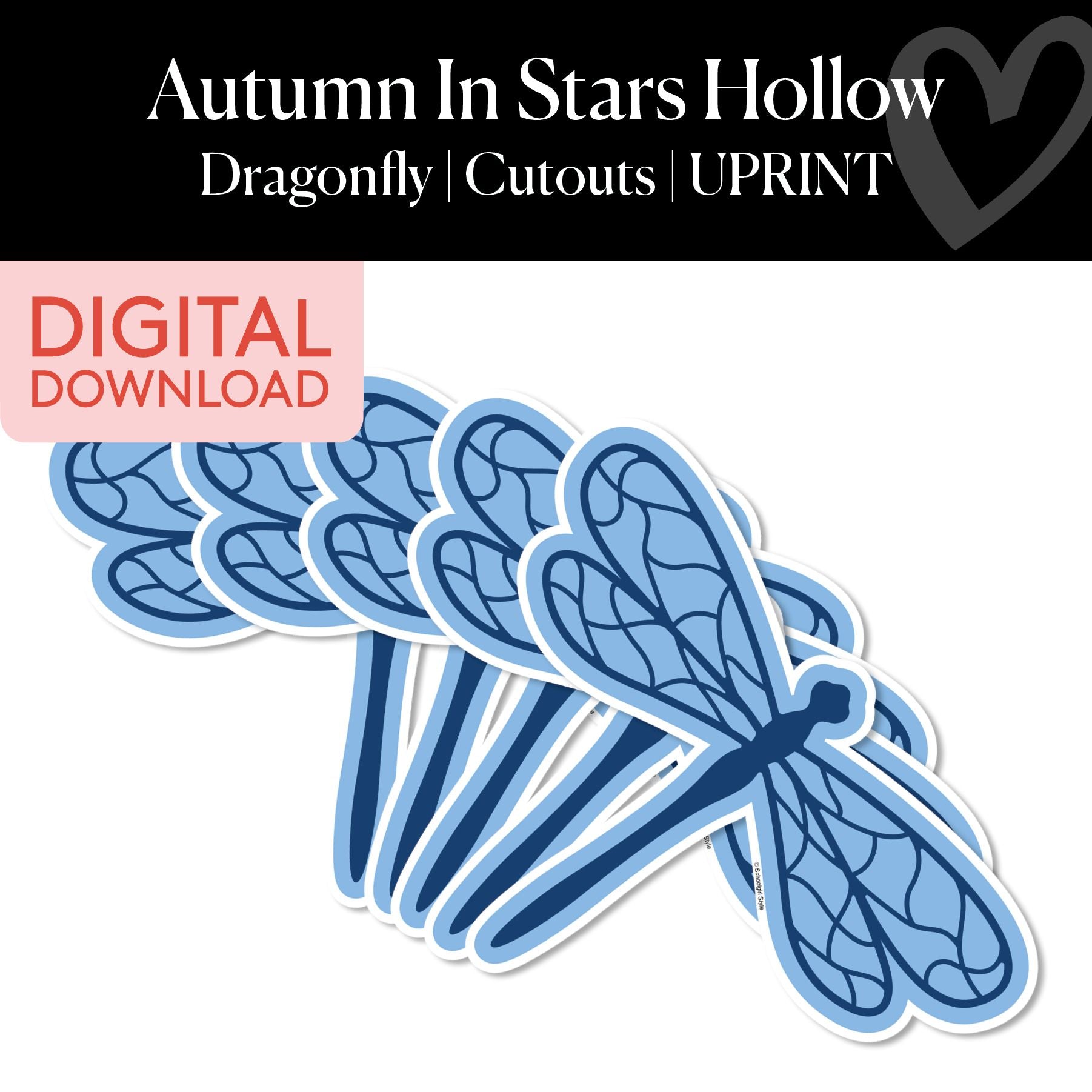 Dragonfly | Fall Cutouts | Autumn In Stars Hollow