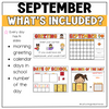 September Morning Meeting Slides | Digital Slides| Back to School |Google Slides