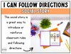 I Can Follow Directions Social Story