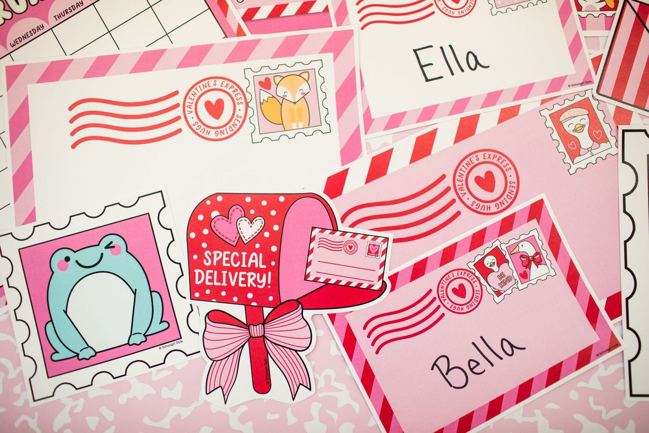 Printable Valentines Envelopes Cutouts | Special Edition: Valentine's Day