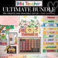 Load image into Gallery viewer, 90s Teacher Ultimate Pre-Printed and Printable Classroom Decor Bundle
