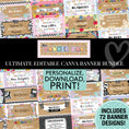 Load image into Gallery viewer, Ultimate Canva Banner Bundle
