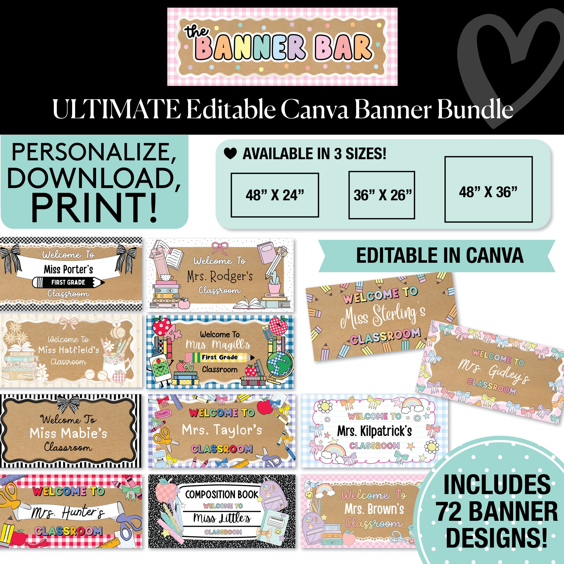 Ultimate Canva Banner Bundle