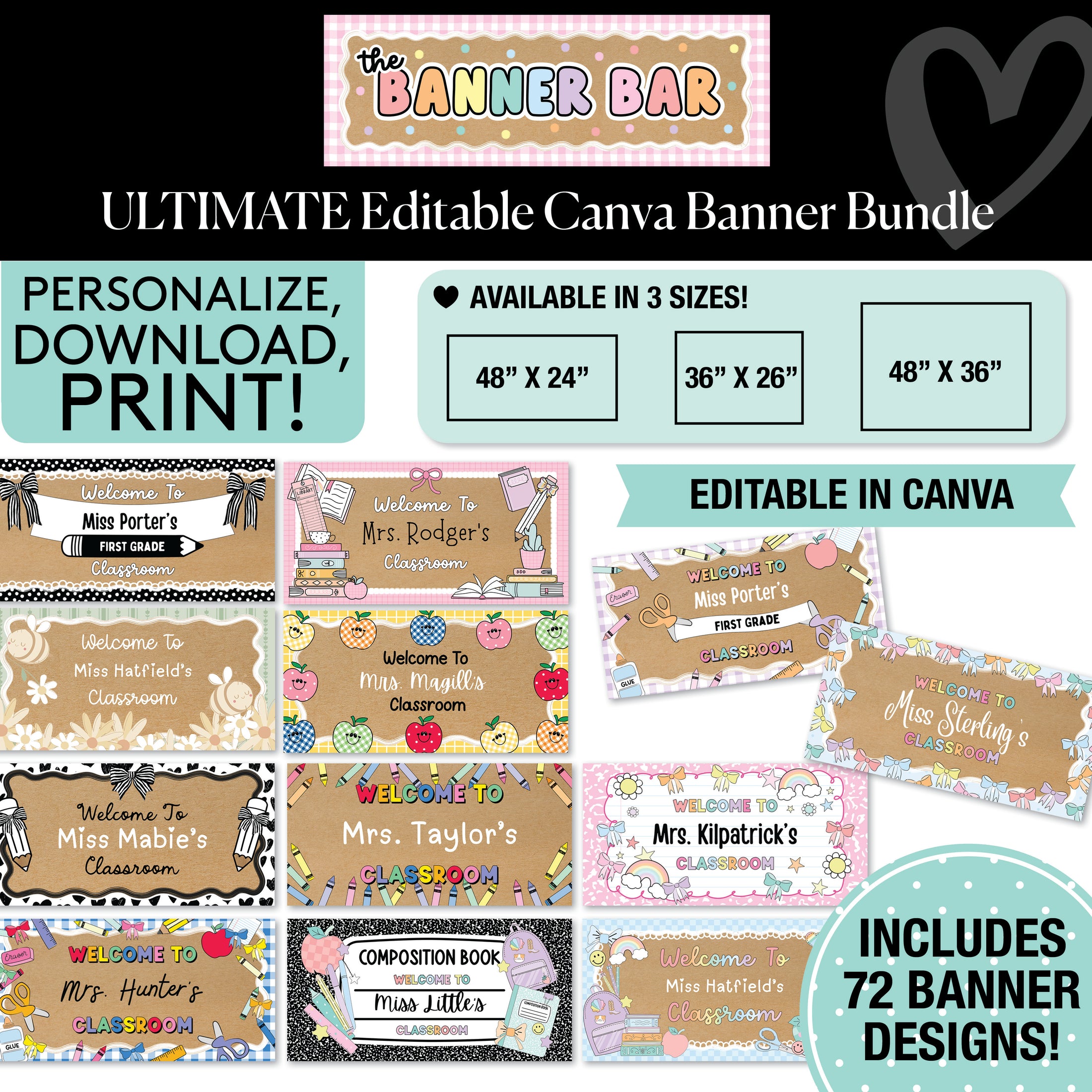 Ultimate Canva Banner Bundle