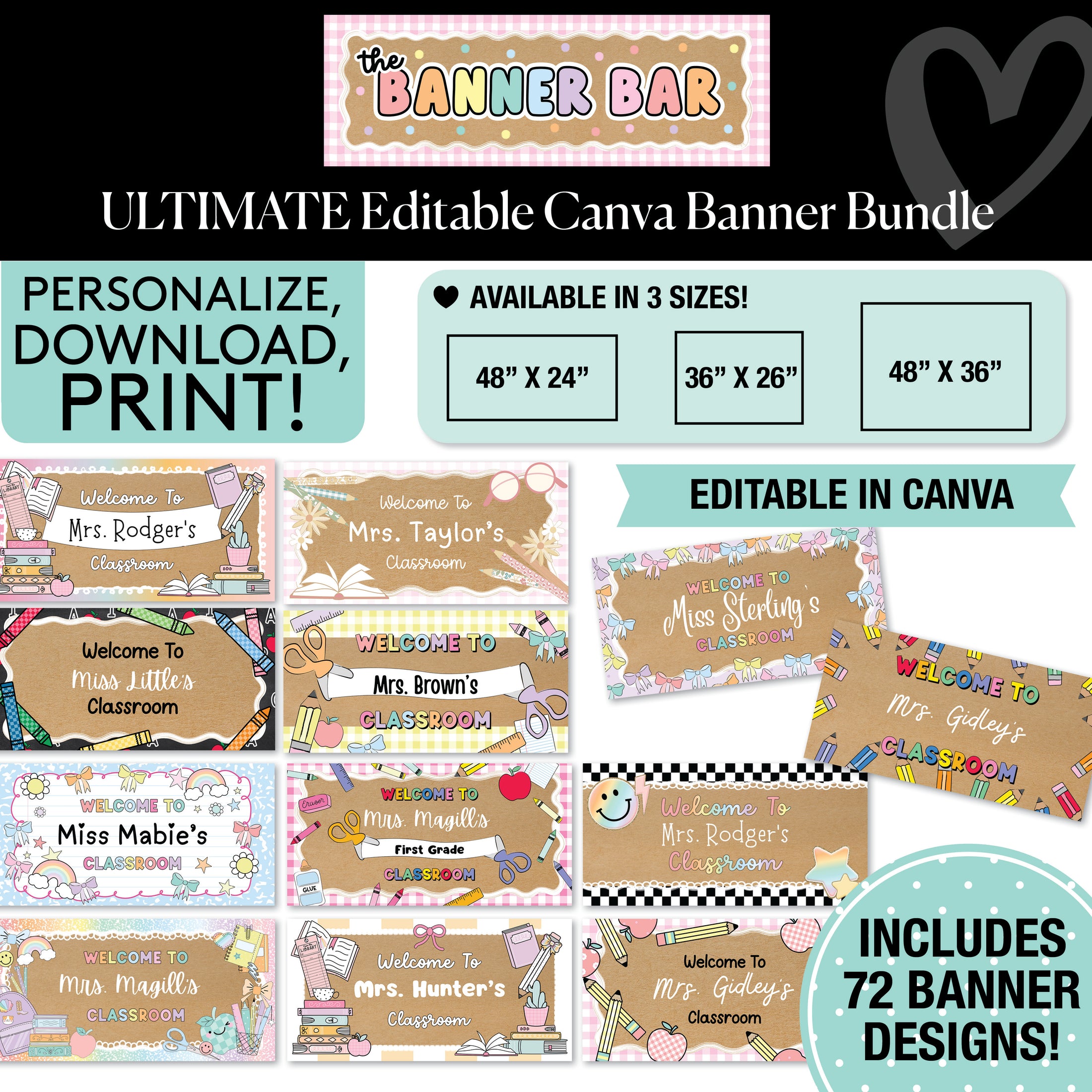 Ultimate Canva Banner Bundle