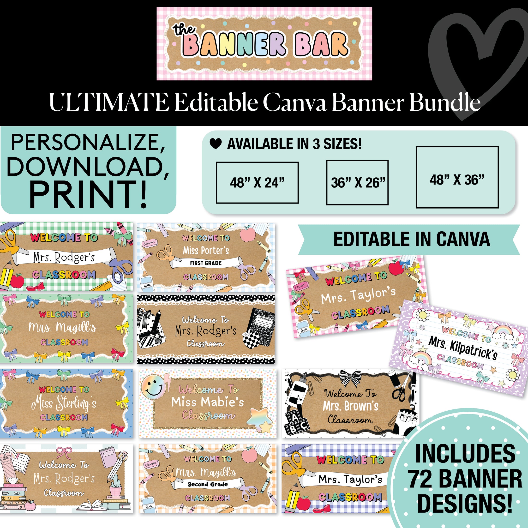 Ultimate Canva Banner Bundle
