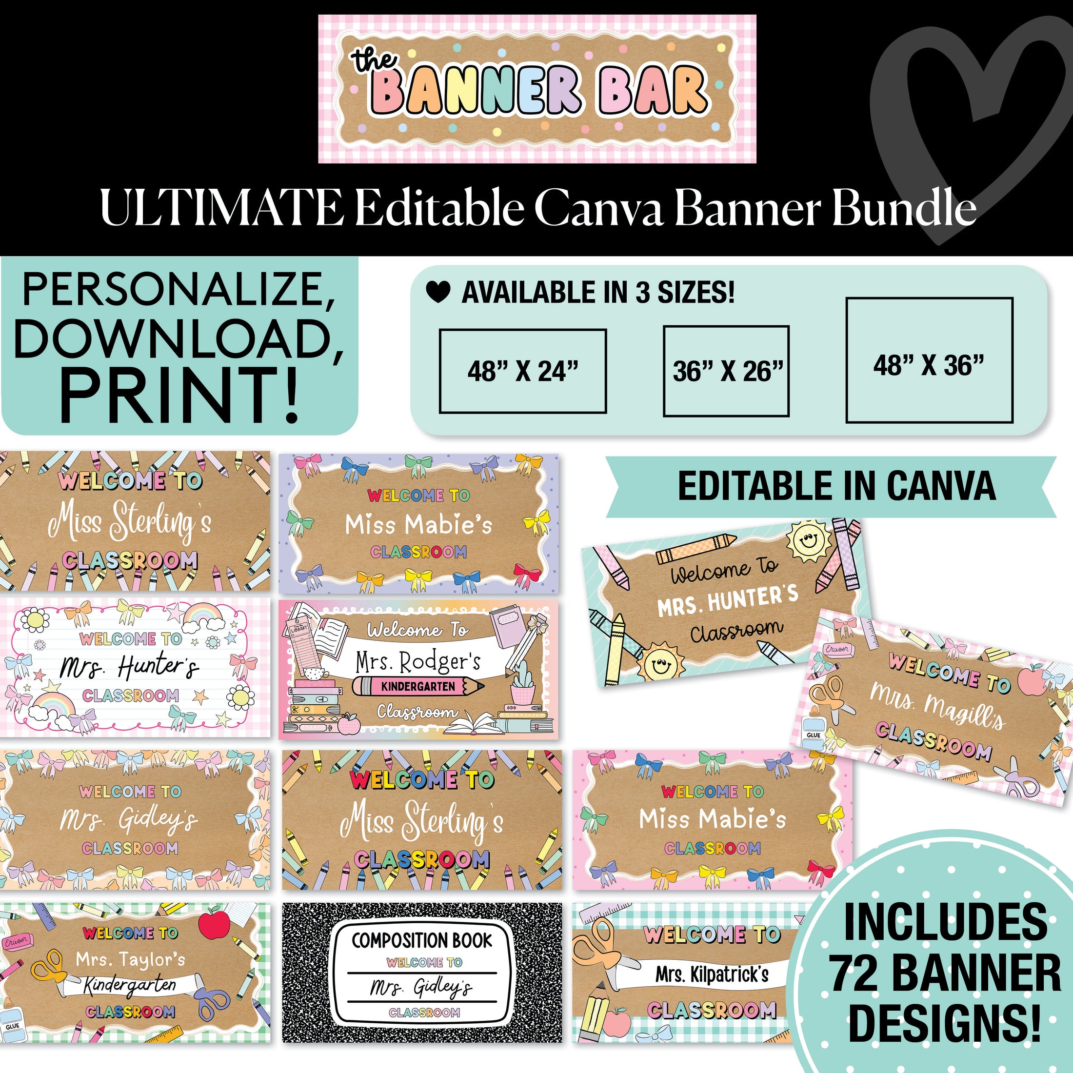 Ultimate Canva Banner Bundle