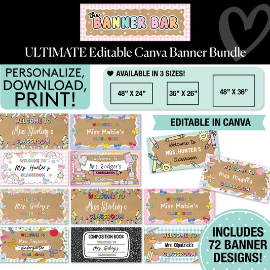 Ultimate Canva Banner Bundle