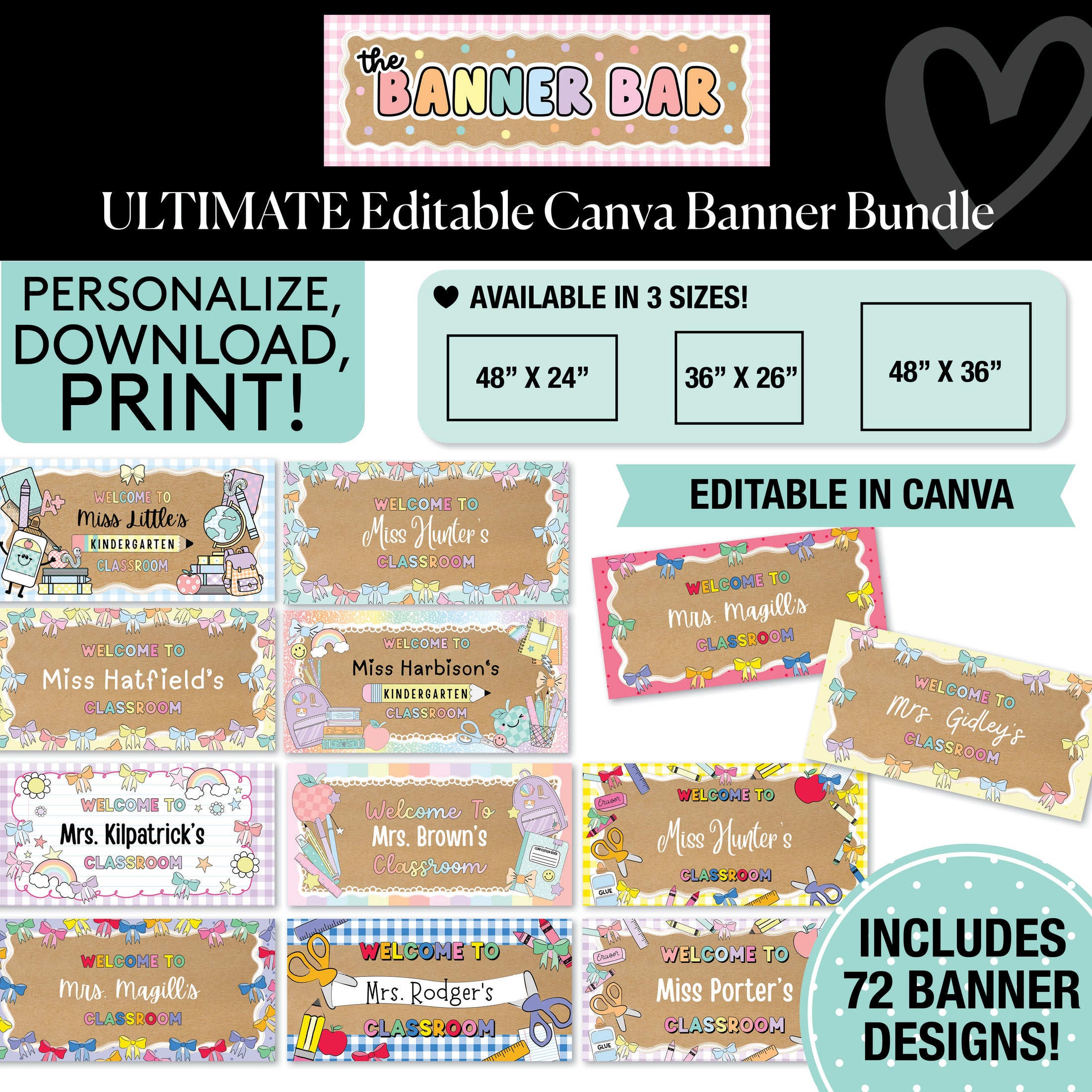 Ultimate Canva Banner Bundle