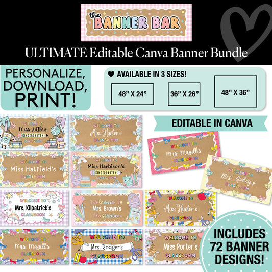 Ultimate Canva Banner Bundle