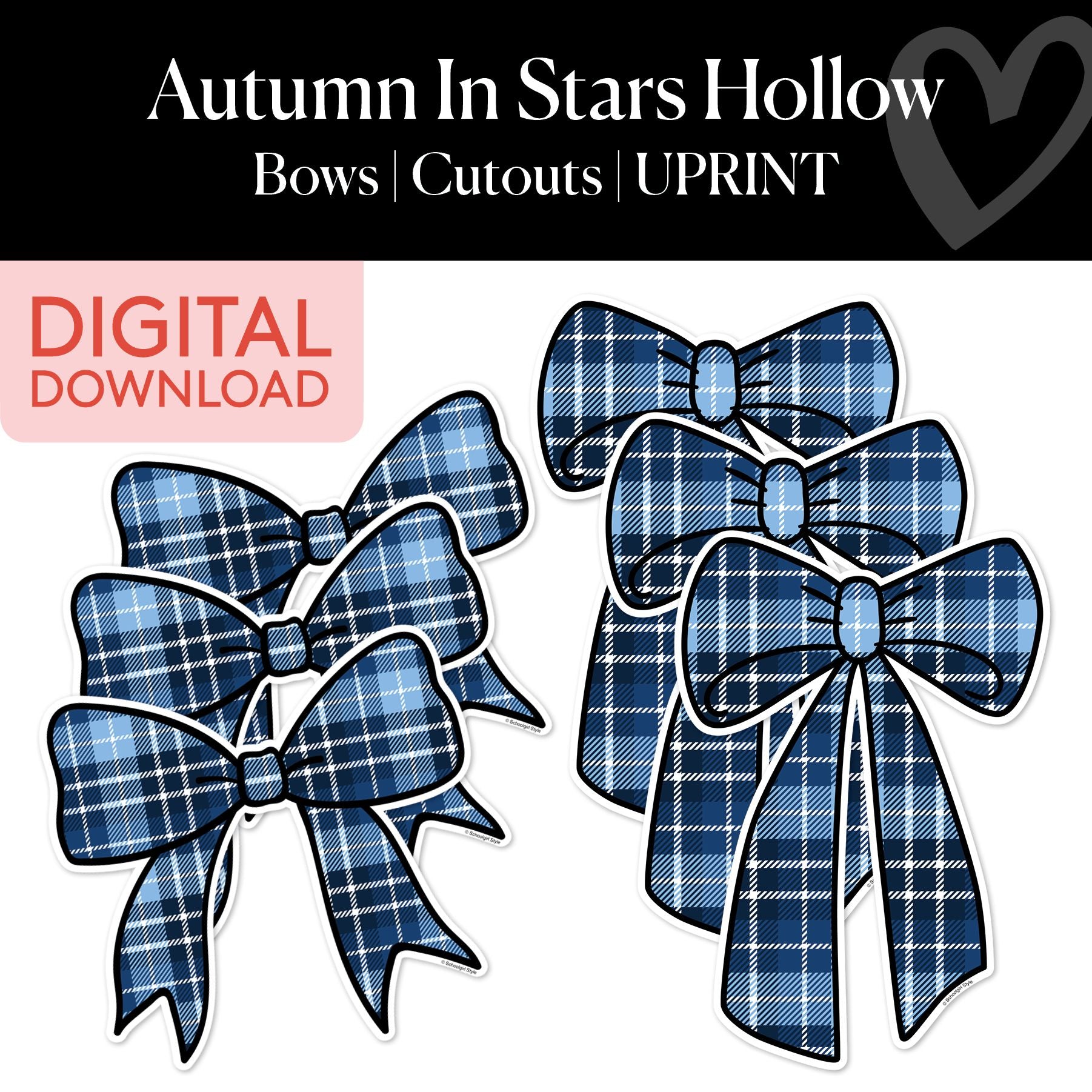 Bows | Fall Cutouts | Autumn In Stars Hollow