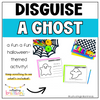 Disguise a Ghost Worksheet | Halloween | October